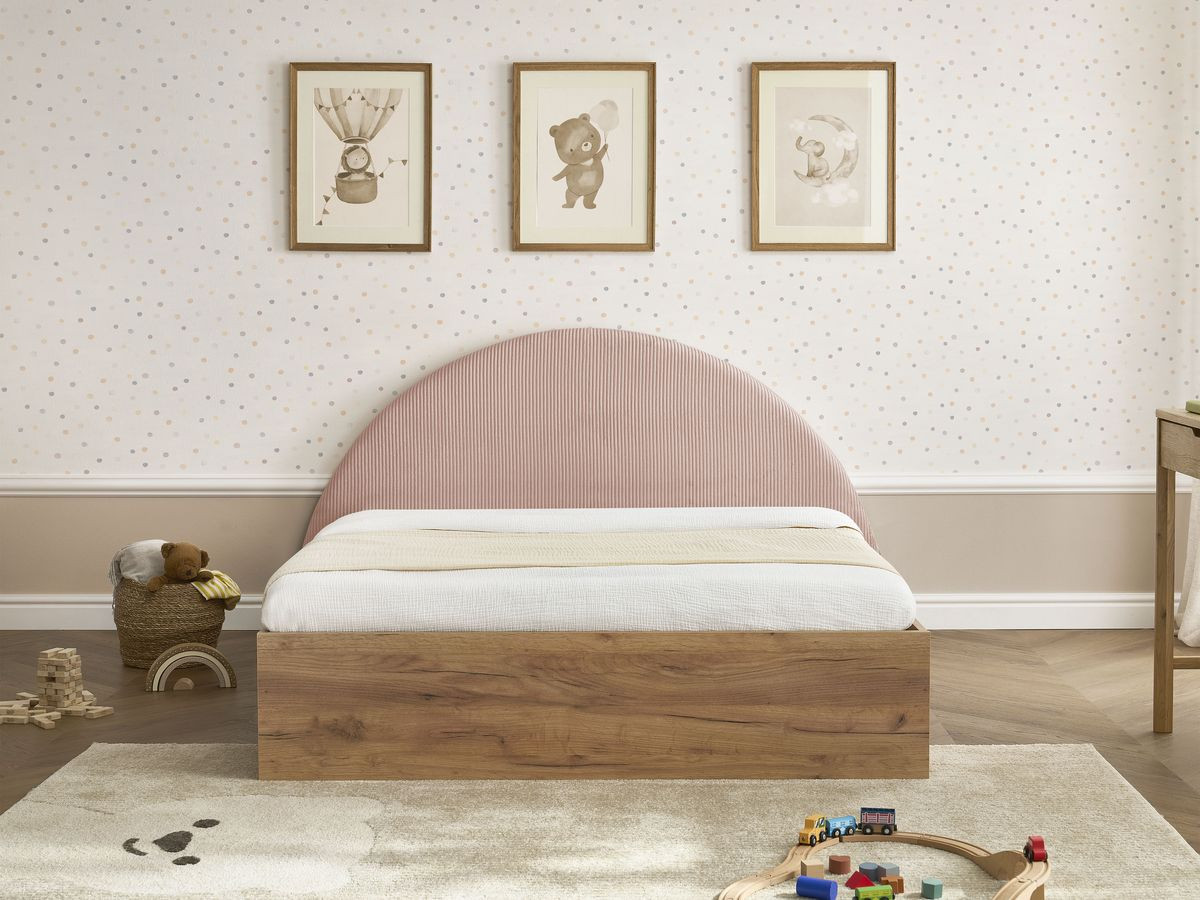 BRANDY kinderbed met massieve lattenbodem en lade