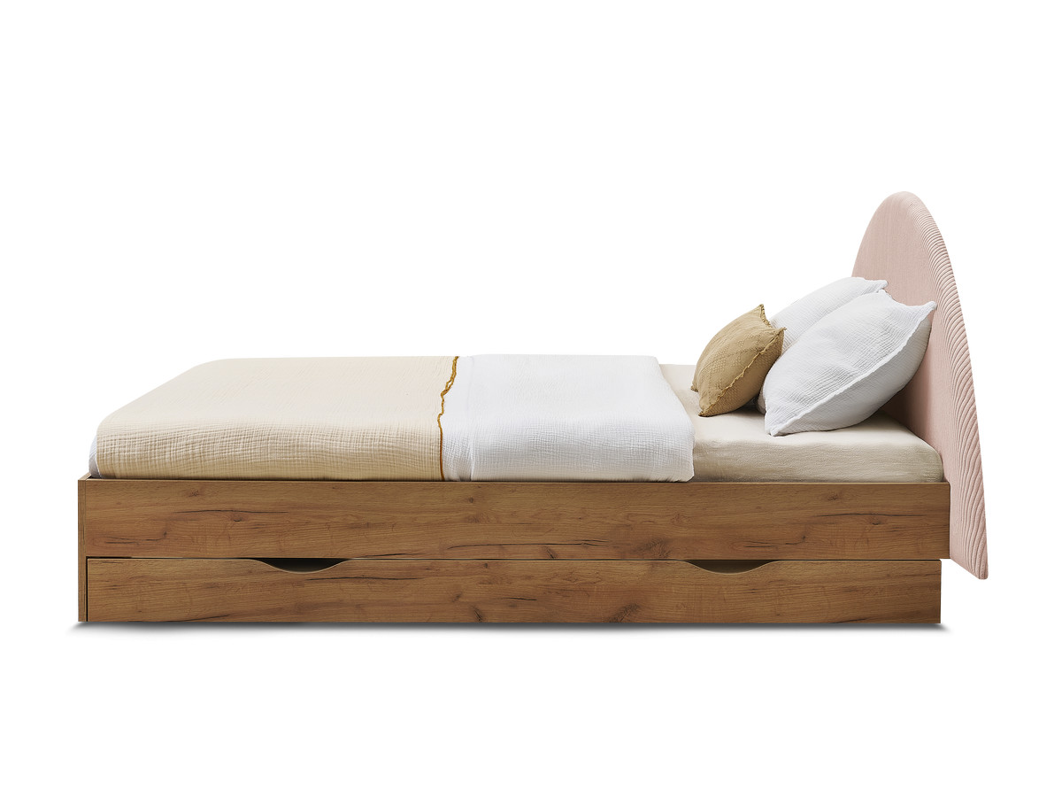 BRANDY kinderbed met massieve lattenbodem en lade