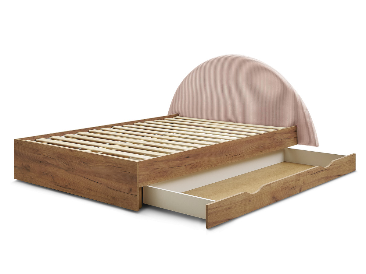 BRANDY kinderbed met massieve lattenbodem en lade