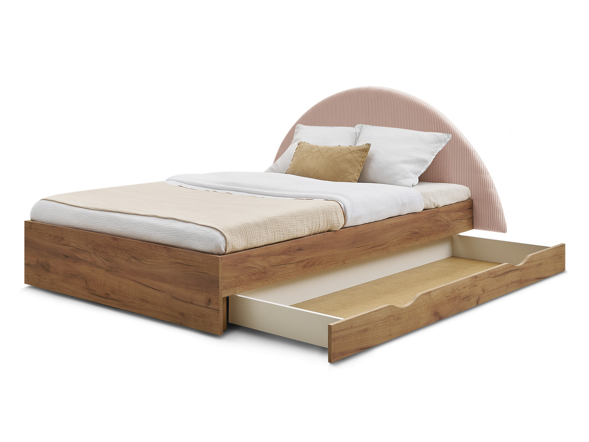 BRANDY kinderbed met massieve lattenbodem en lade