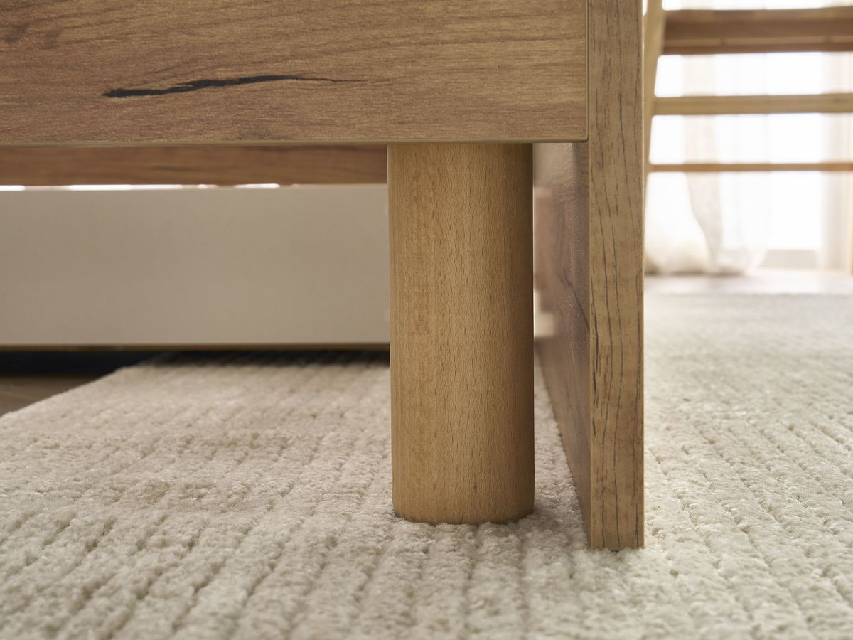 BRANDY kinderbed met massieve lattenbodem en lade