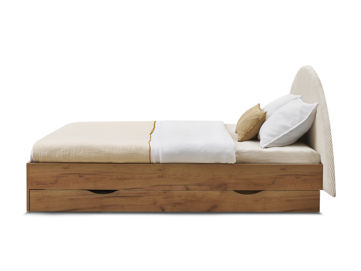 BRANDY kinderbed met massieve lattenbodem en lade