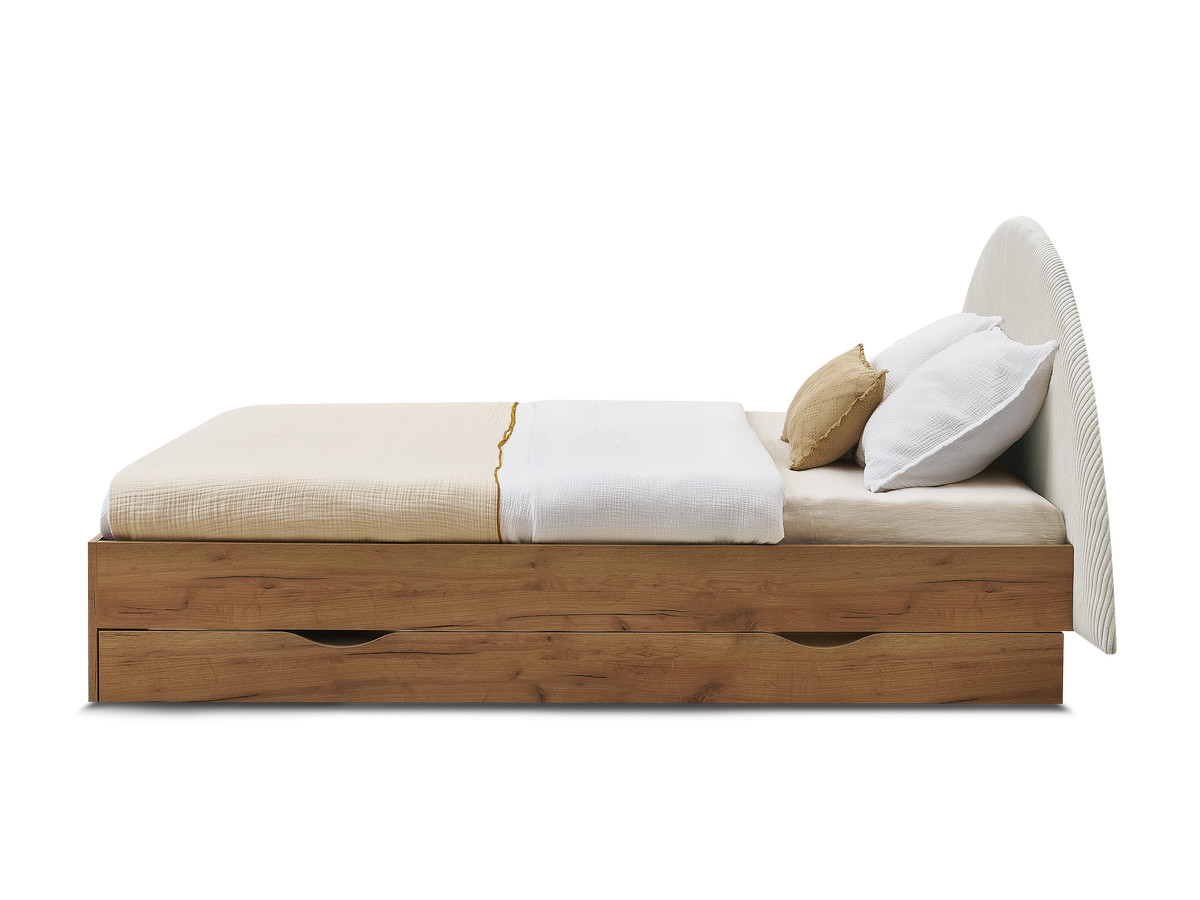 BRANDY kinderbed met massieve lattenbodem en lade