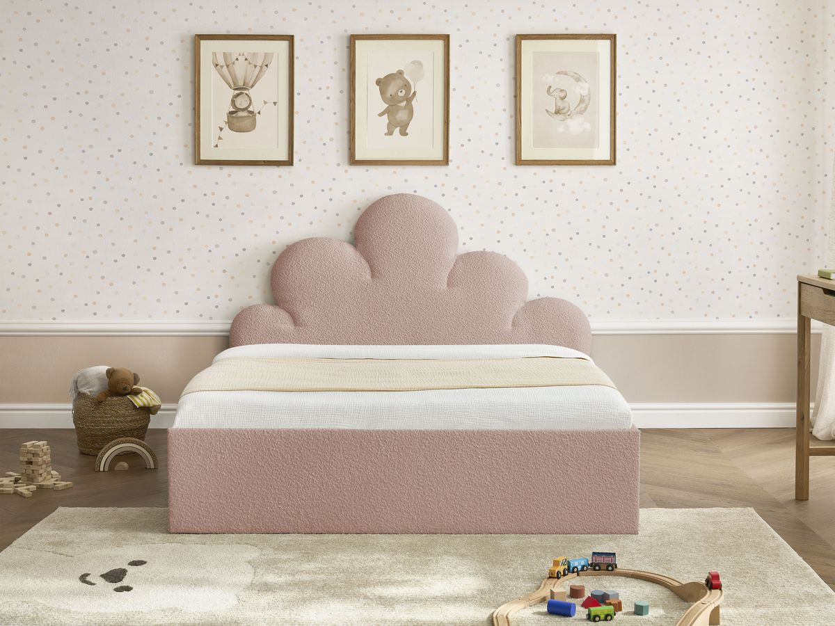 DEOTILLE kinderbed met massieve lattenbodem en lade