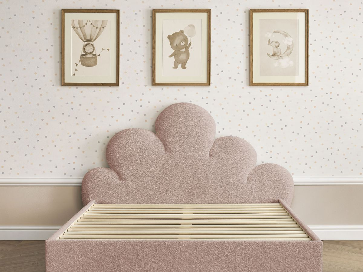 DEOTILLE kinderbed met massieve lattenbodem en lade