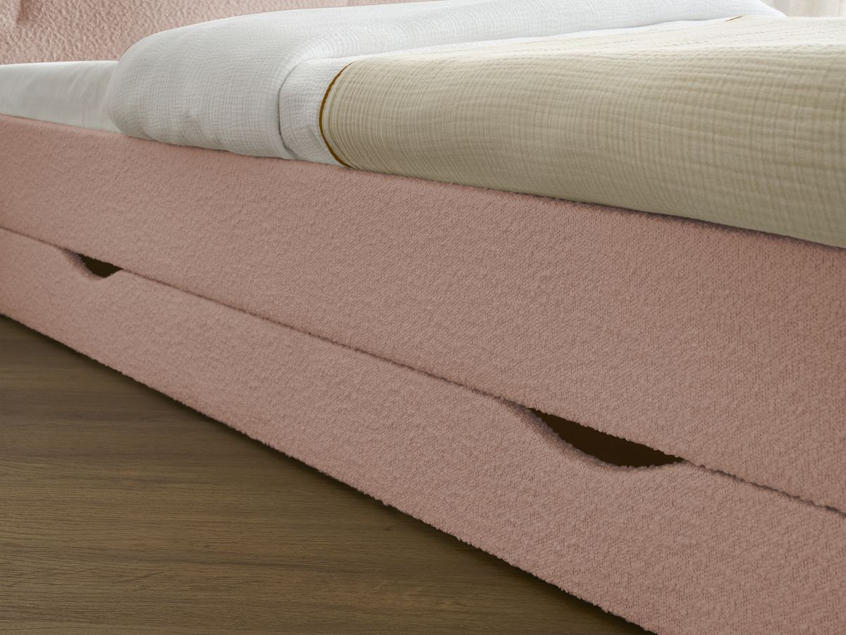 DEOTILLE kinderbed met massieve lattenbodem en lade