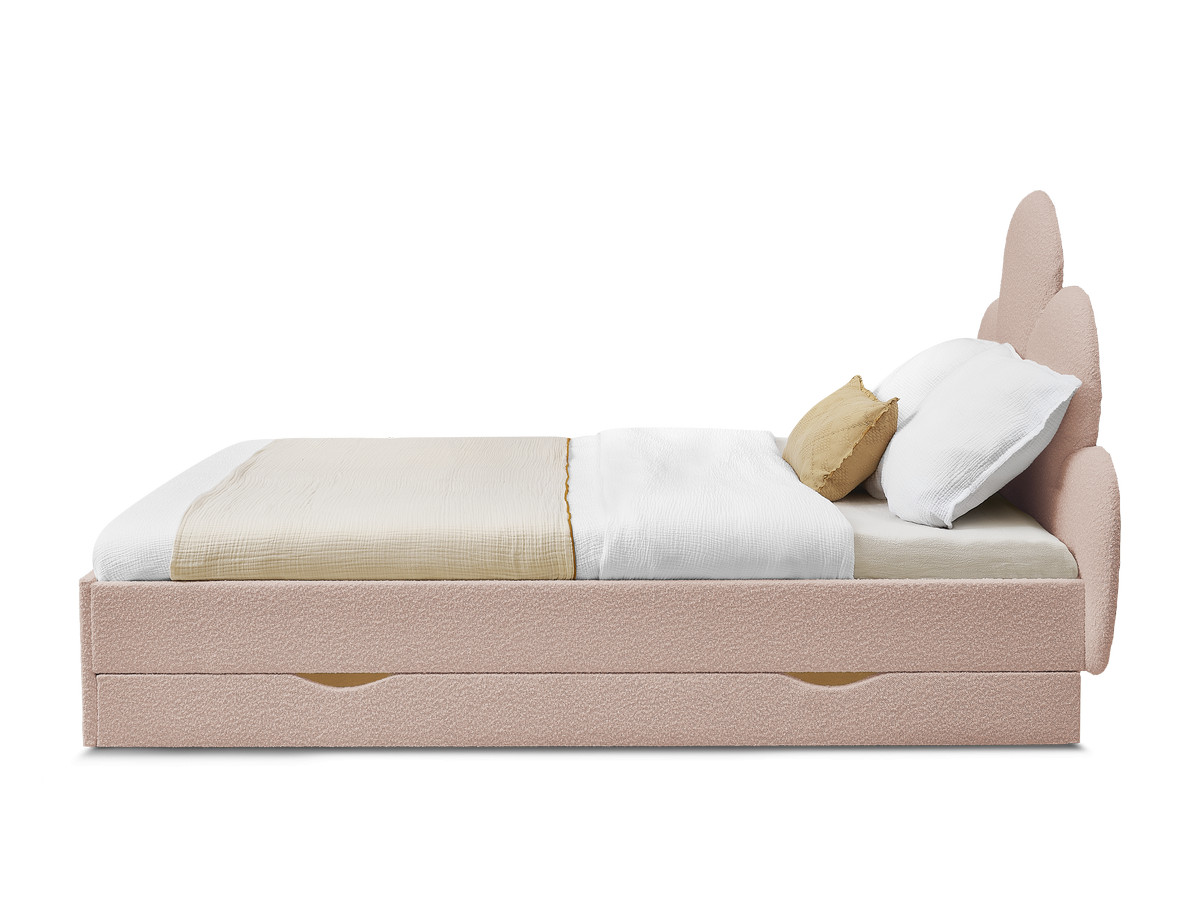 DEOTILLE kinderbed met massieve lattenbodem en lade