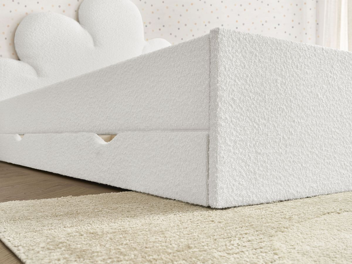 DEOTILLE kinderbed met massieve lattenbodem en lade