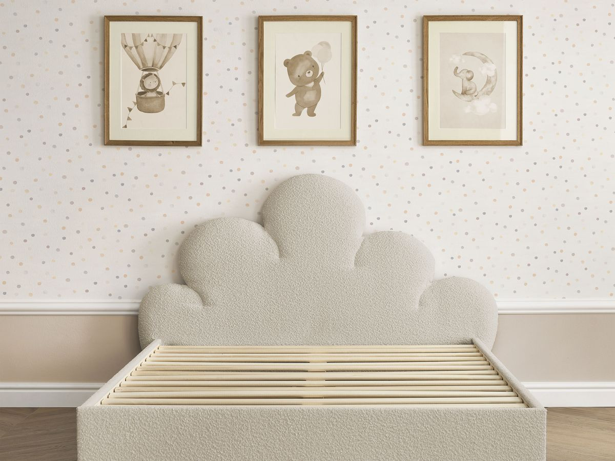 DEOTILLE kinderbed met massieve lattenbodem en lade