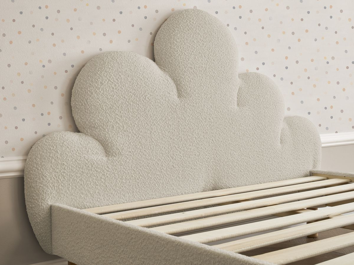 DEOTILLE kinderbed met massieve lattenbodem en lade