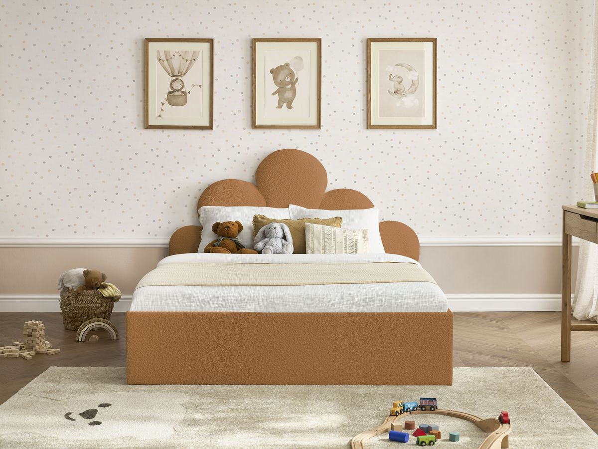 DEOTILLE kinderbed met massieve lattenbodem en lade