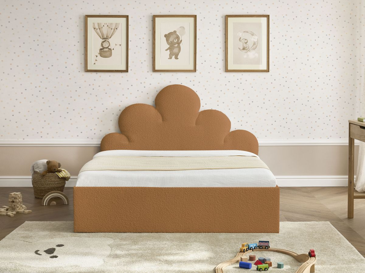 DEOTILLE kinderbed met massieve lattenbodem en lade