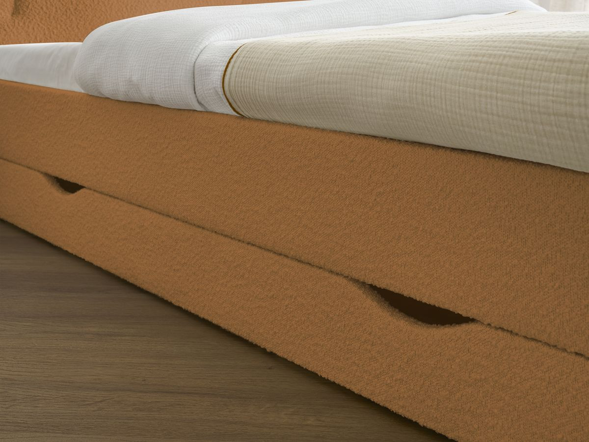 DEOTILLE kinderbed met massieve lattenbodem en lade