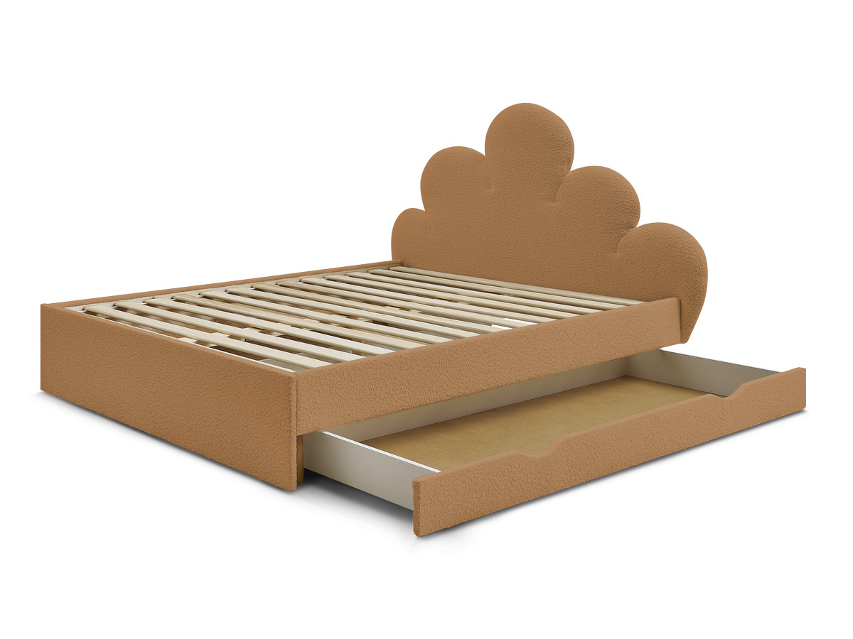 DEOTILLE kinderbed met massieve lattenbodem en lade