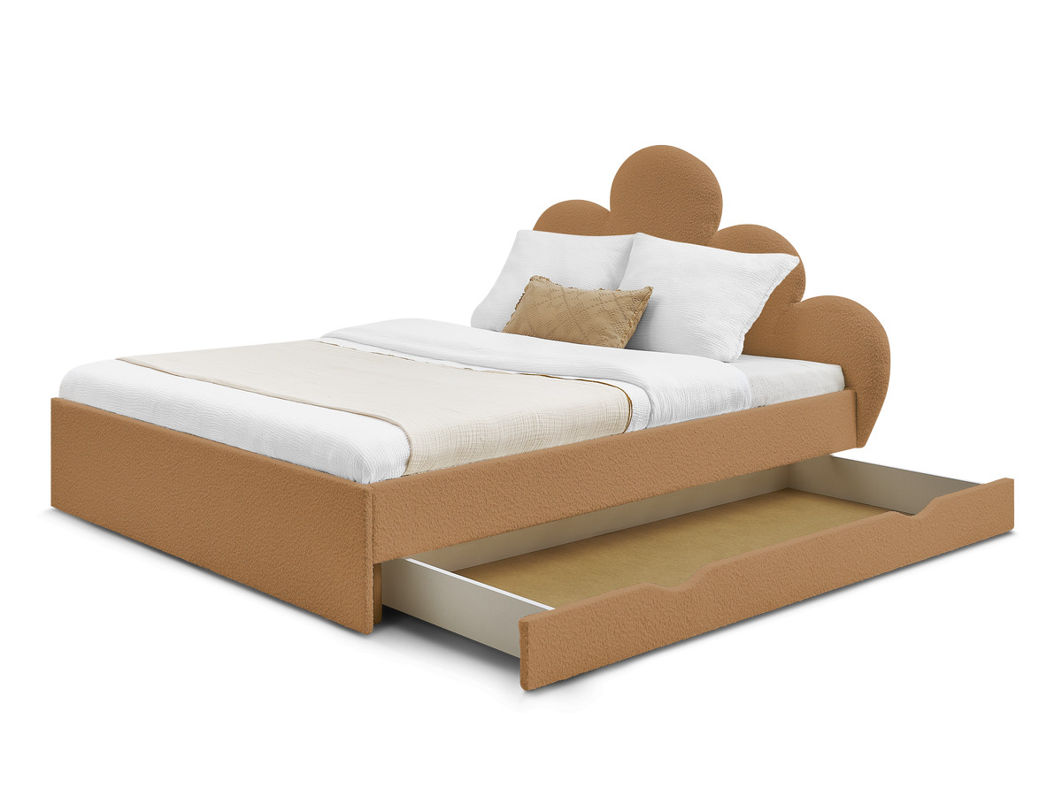 DEOTILLE kinderbed met massieve lattenbodem en lade
