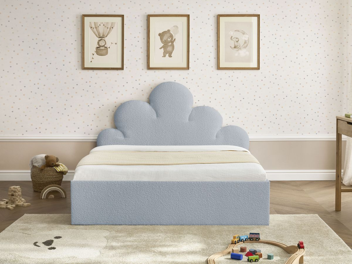 DEOTILLE kinderbed met massieve lattenbodem en lade