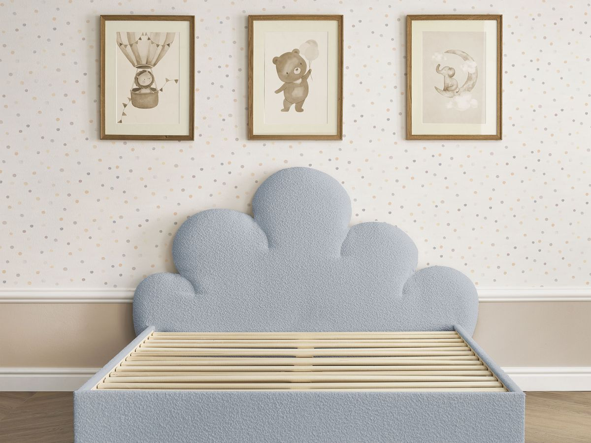 DEOTILLE kinderbed met massieve lattenbodem en lade