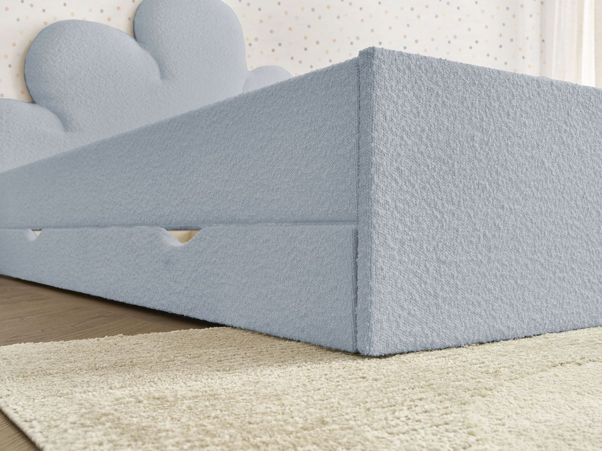 DEOTILLE kinderbed met massieve lattenbodem en lade
