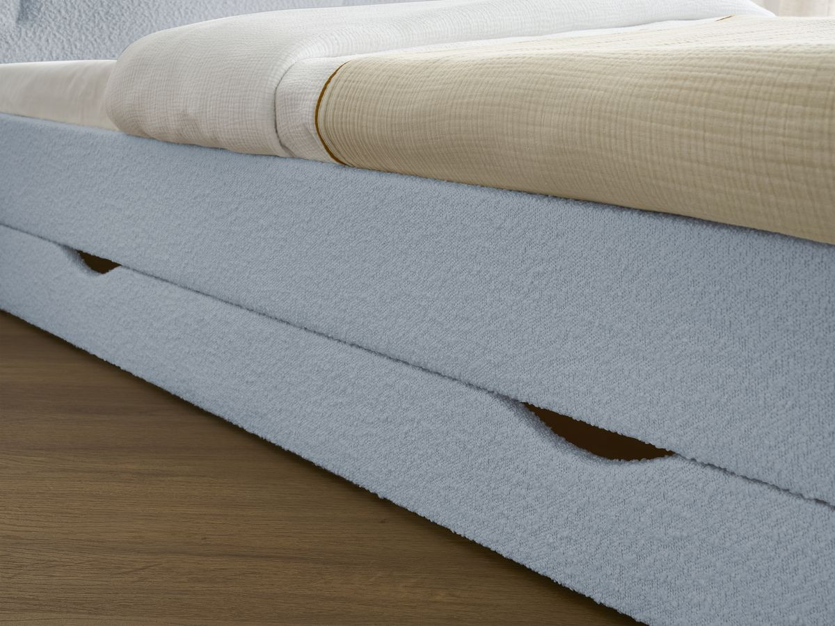 DEOTILLE kinderbed met massieve lattenbodem en lade