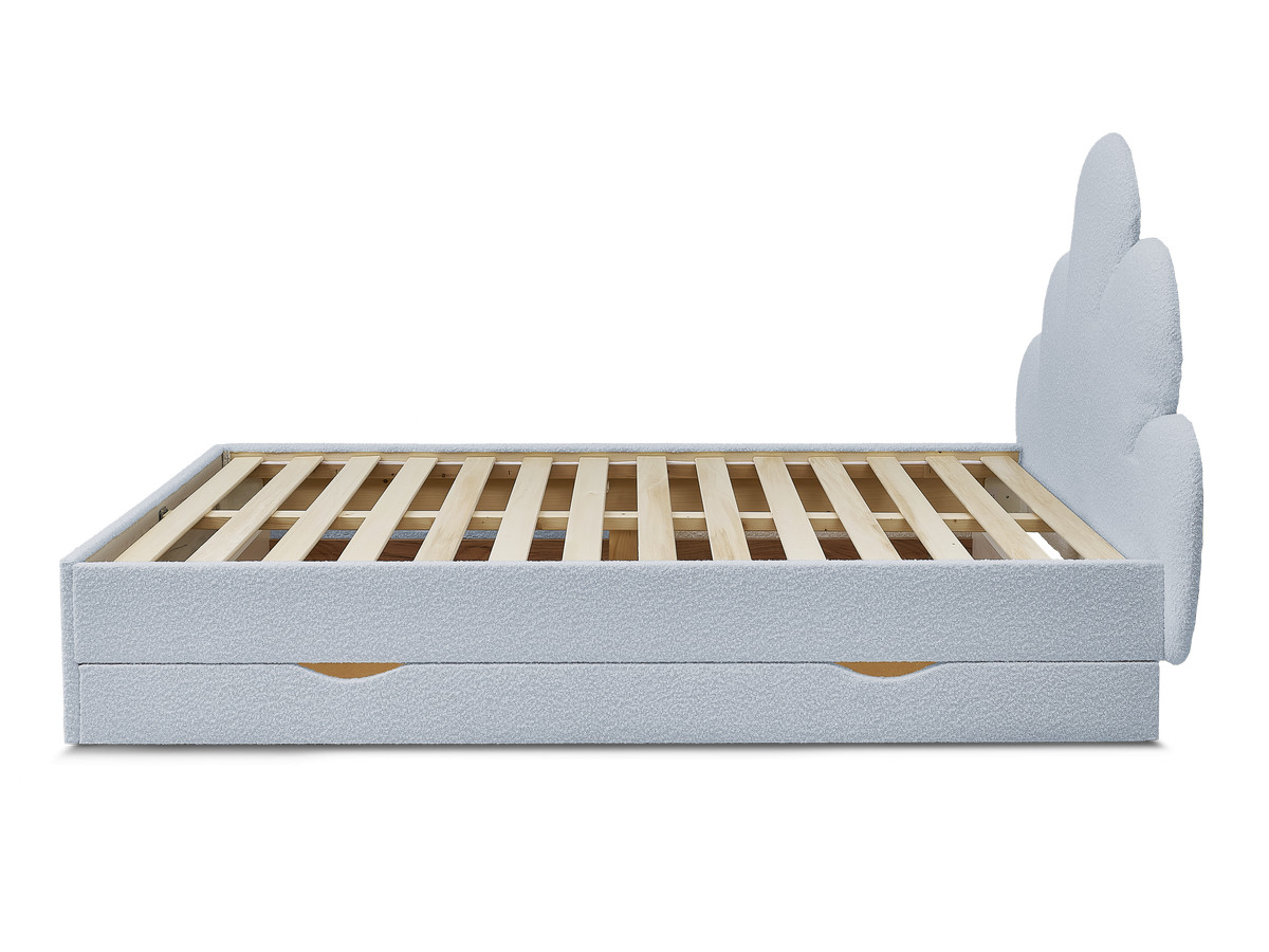 DEOTILLE kinderbed met massieve lattenbodem en lade