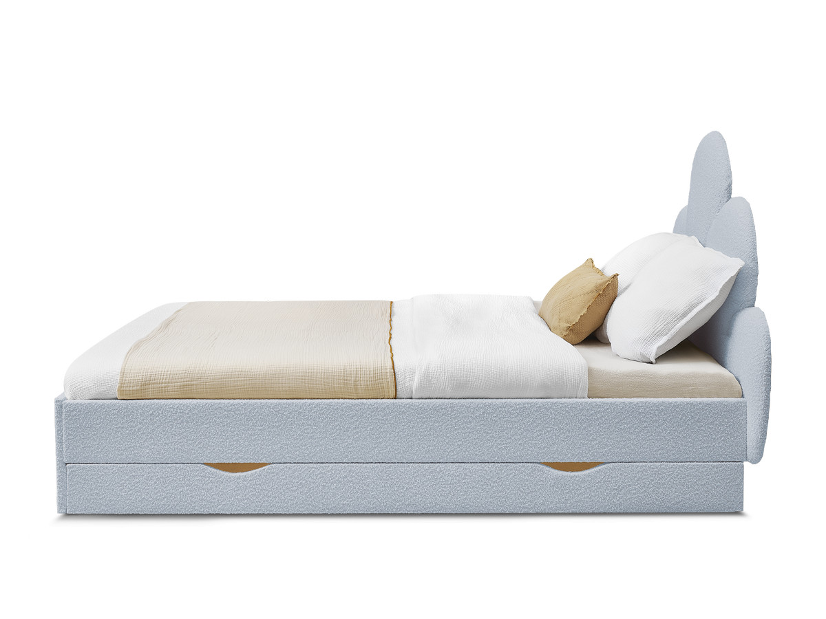 DEOTILLE kinderbed met massieve lattenbodem en lade