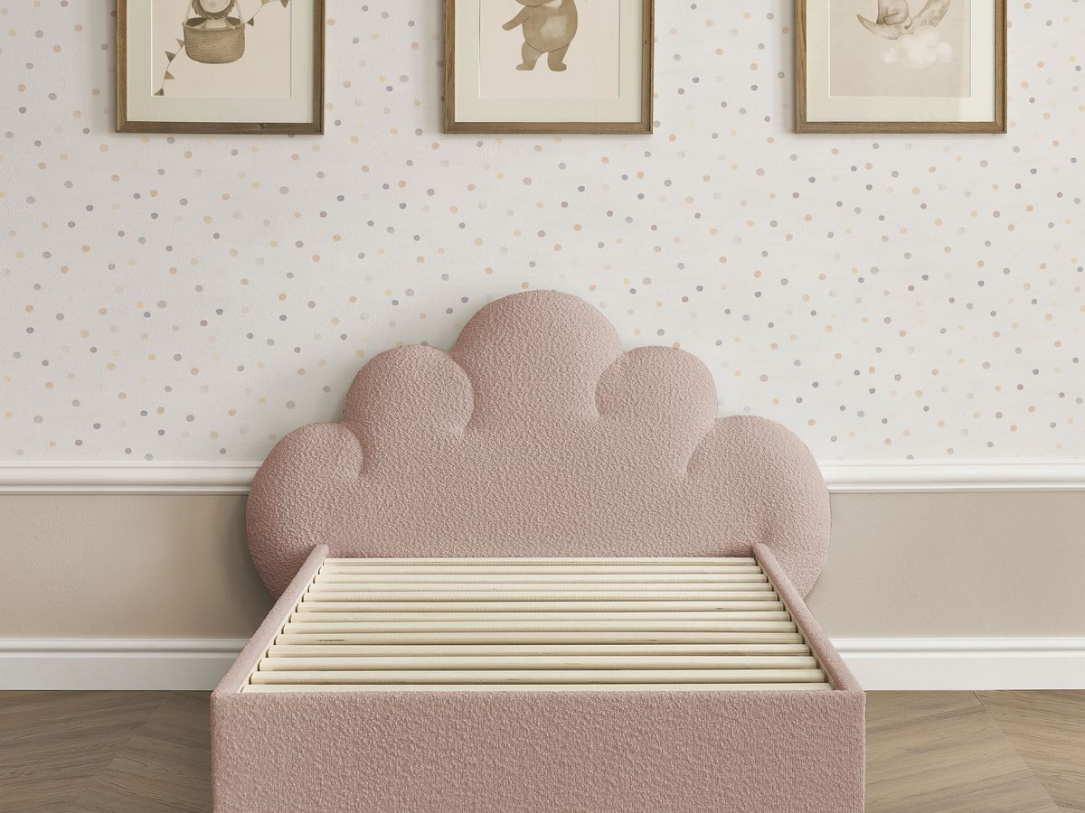 DEOTILLE kinderbed met massieve lattenbodem en lade