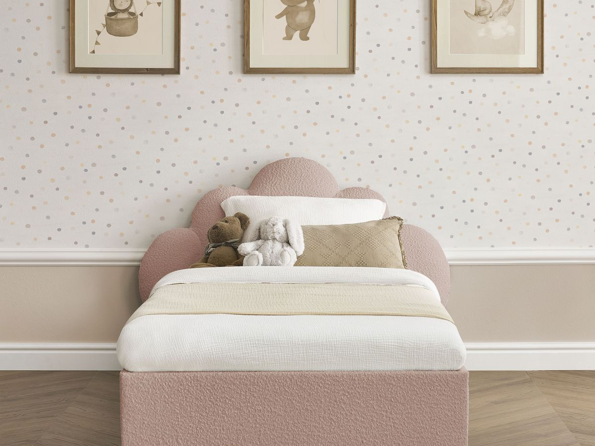 DEOTILLE kinderbed met massieve lattenbodem en lade