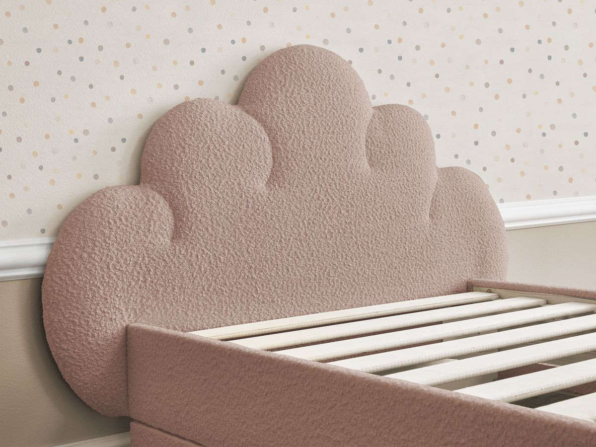 DEOTILLE kinderbed met massieve lattenbodem en lade