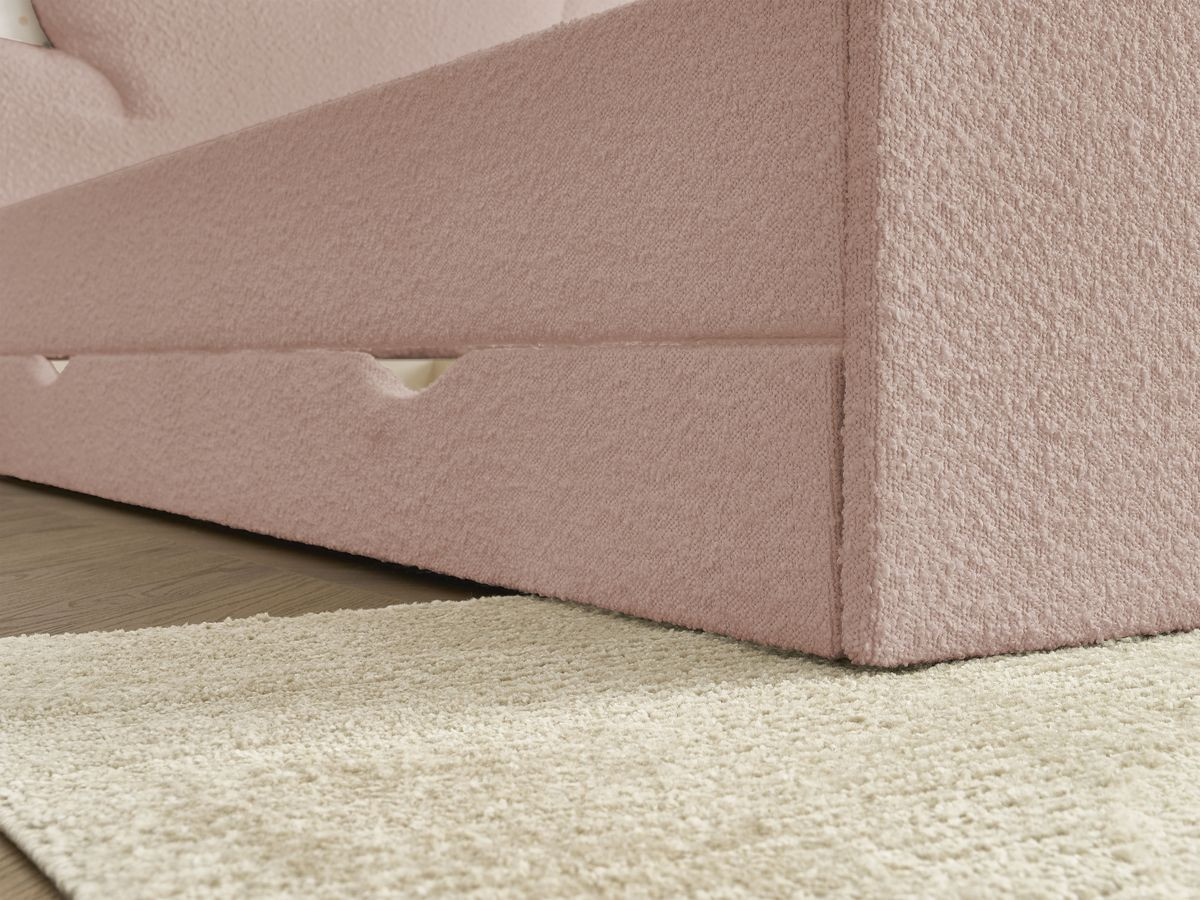 DEOTILLE kinderbed met massieve lattenbodem en lade