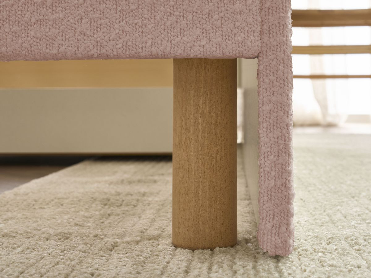 DEOTILLE kinderbed met massieve lattenbodem en lade