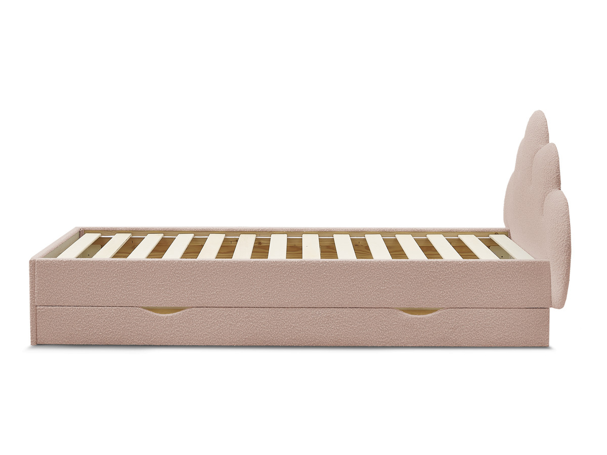 DEOTILLE kinderbed met massieve lattenbodem en lade