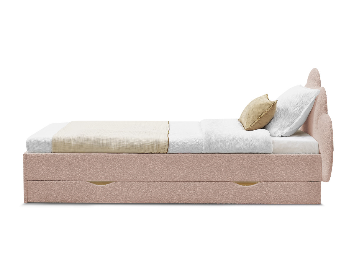 DEOTILLE kinderbed met massieve lattenbodem en lade