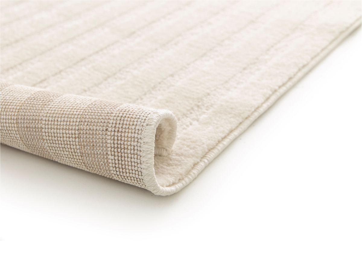 Tapis poils courts JADA motifs abstraits beige — vue 5