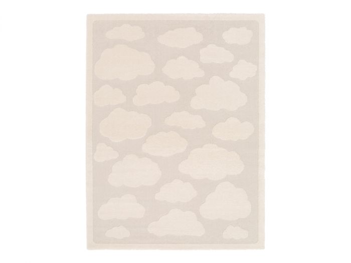 Tapis poils courts MAPA motifs nuages