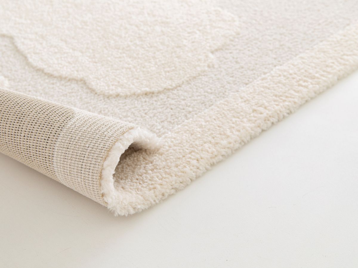 MAPA laagpolig vloerkleed met wolkenpatroon