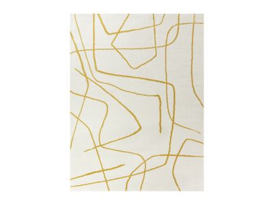Tapis poils courts SOLINE motifs abstraits