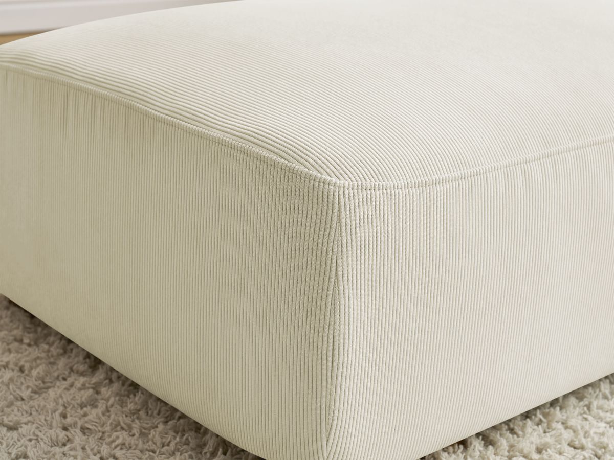 Pouf SIDONIE velours côtelé