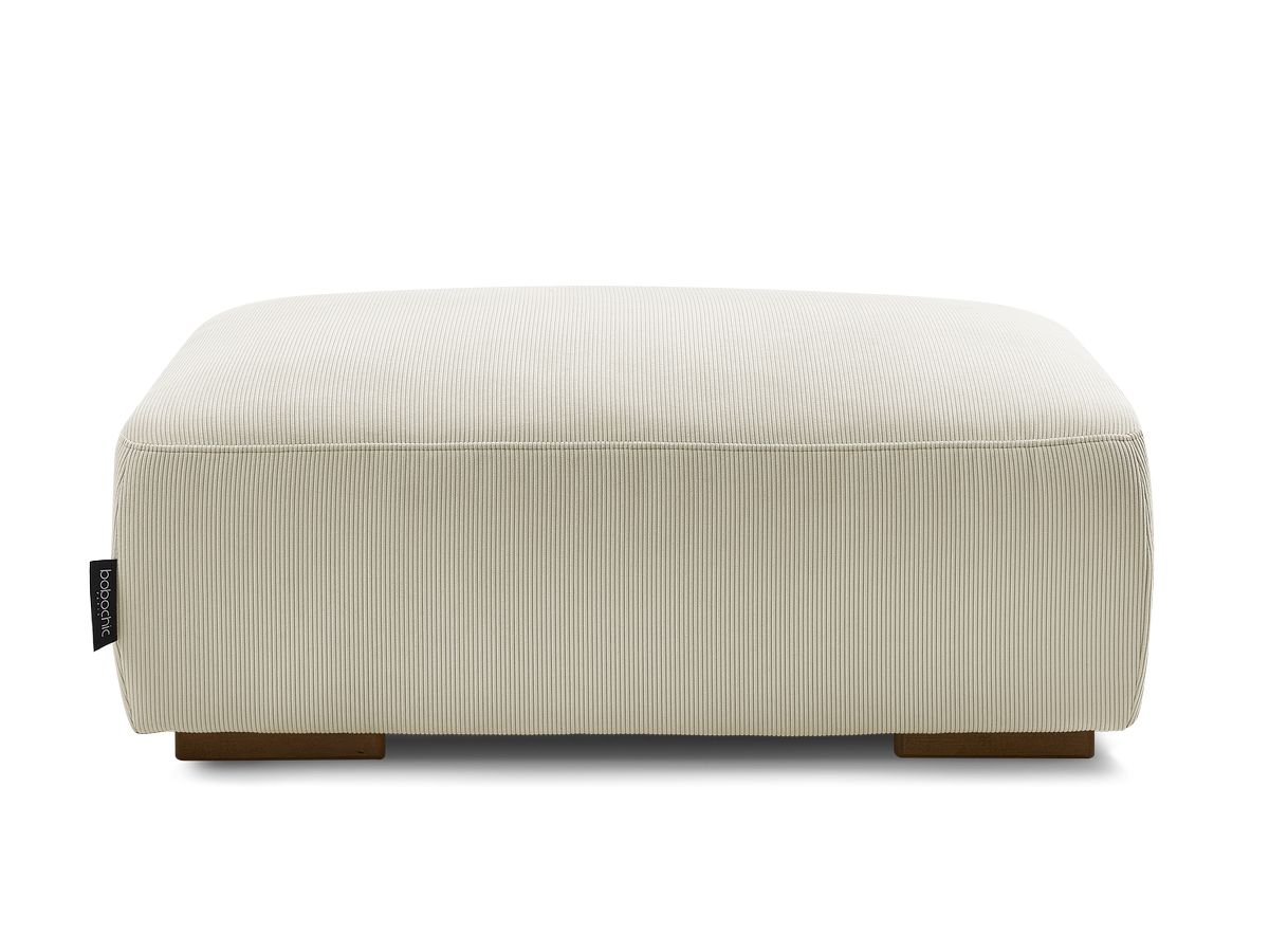 Pouf SIDONIE velours côtelé