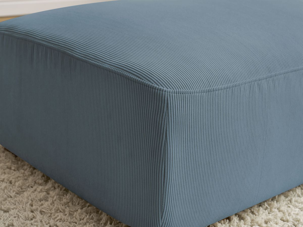 Pouf SIDONIE velours côtelé