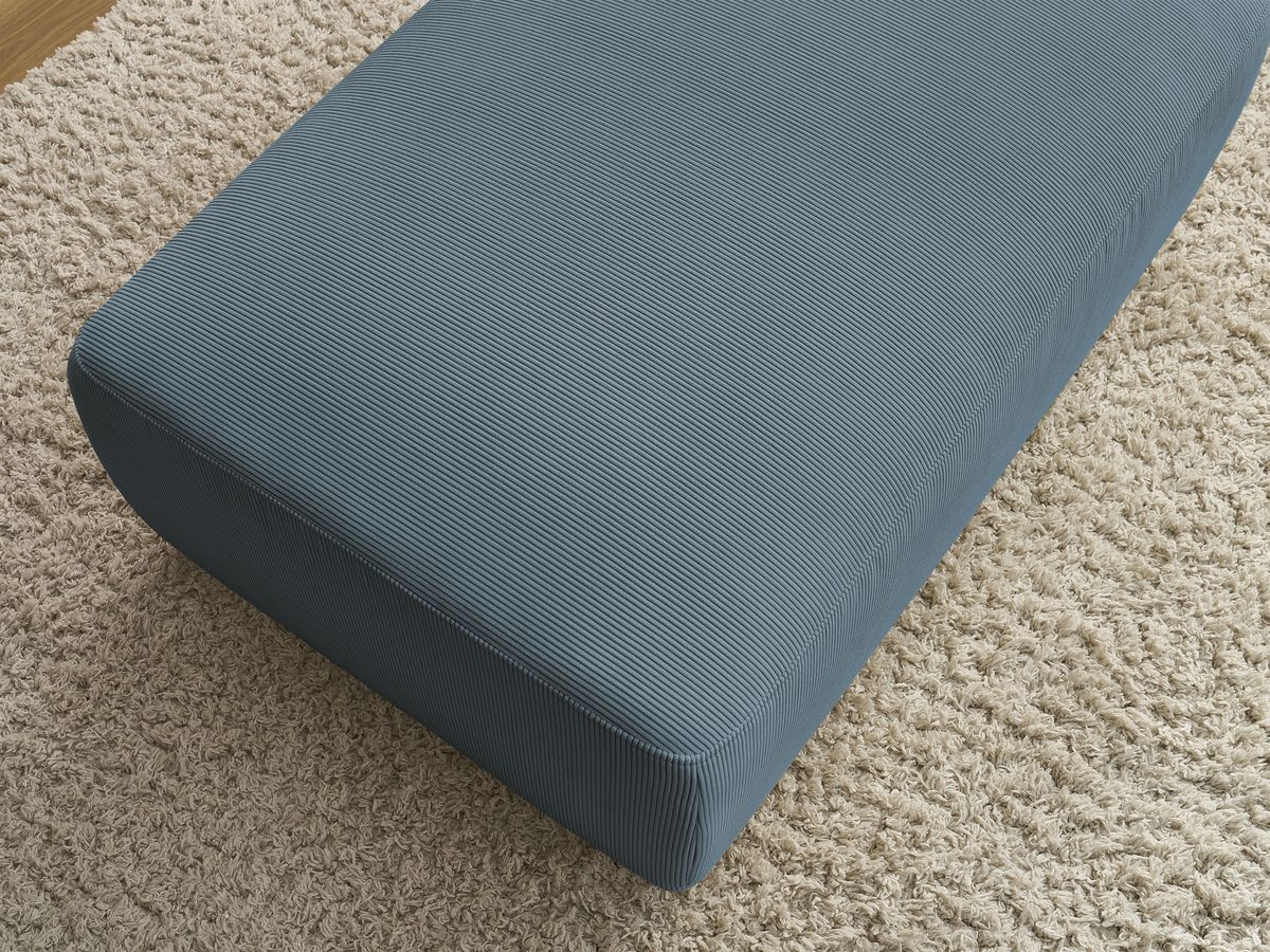 Pouf SIDONIE velours côtelé