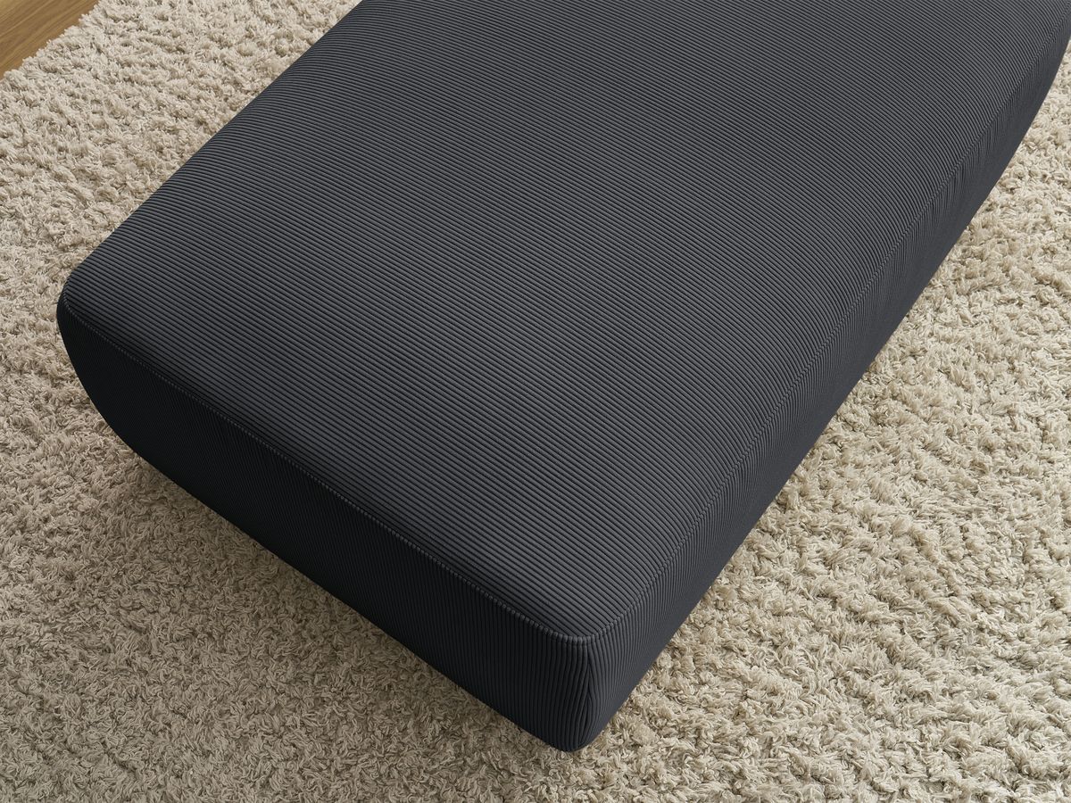 Pouf SIDONIE velours côtelé