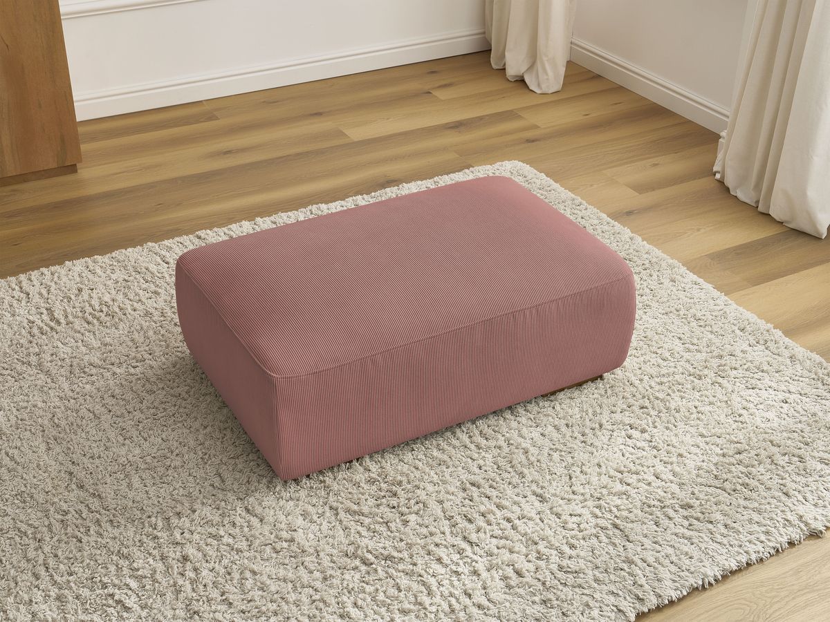 Pouf SIDONIE velours côtelé