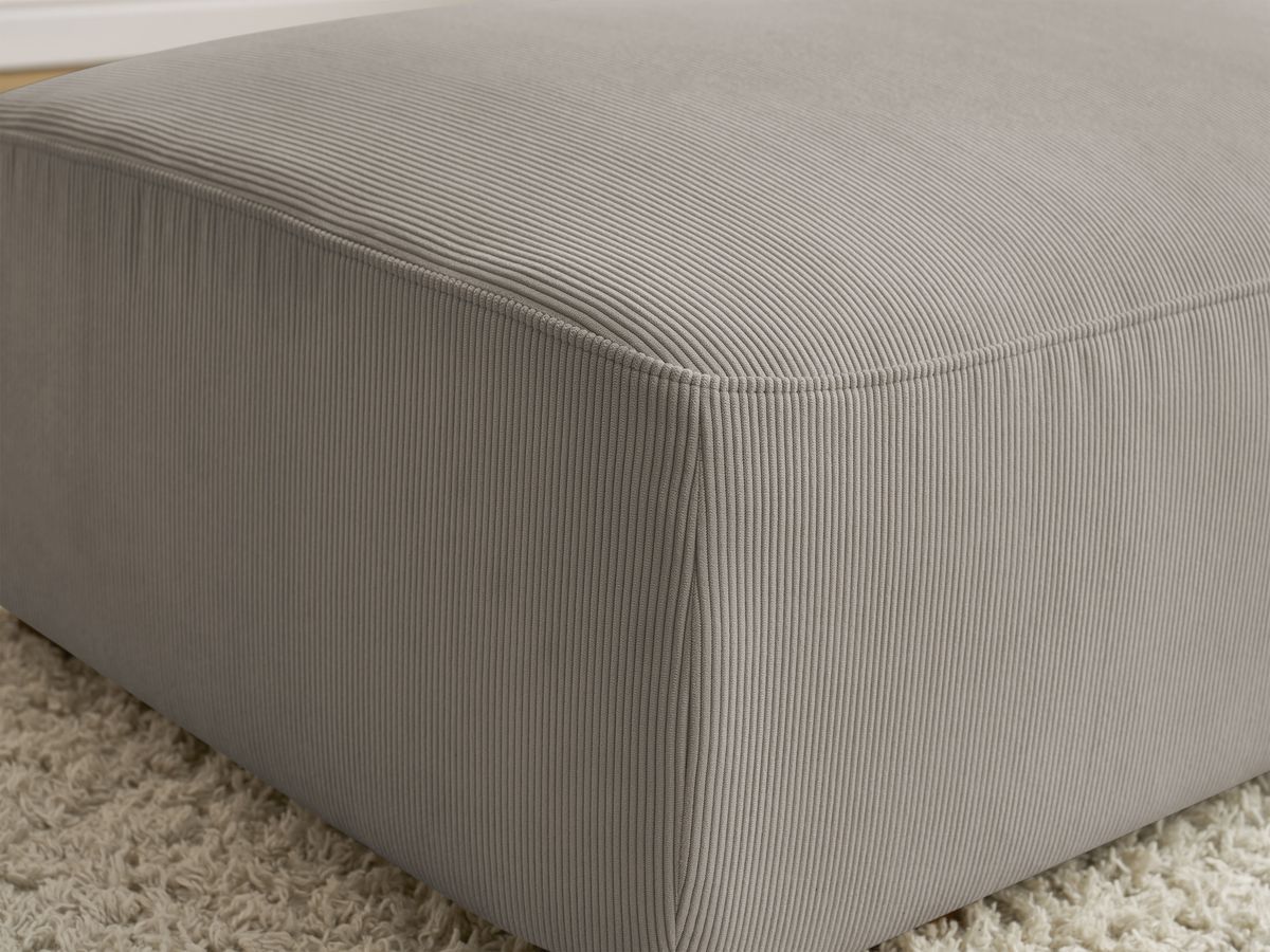 Pouf SIDONIE velours côtelé