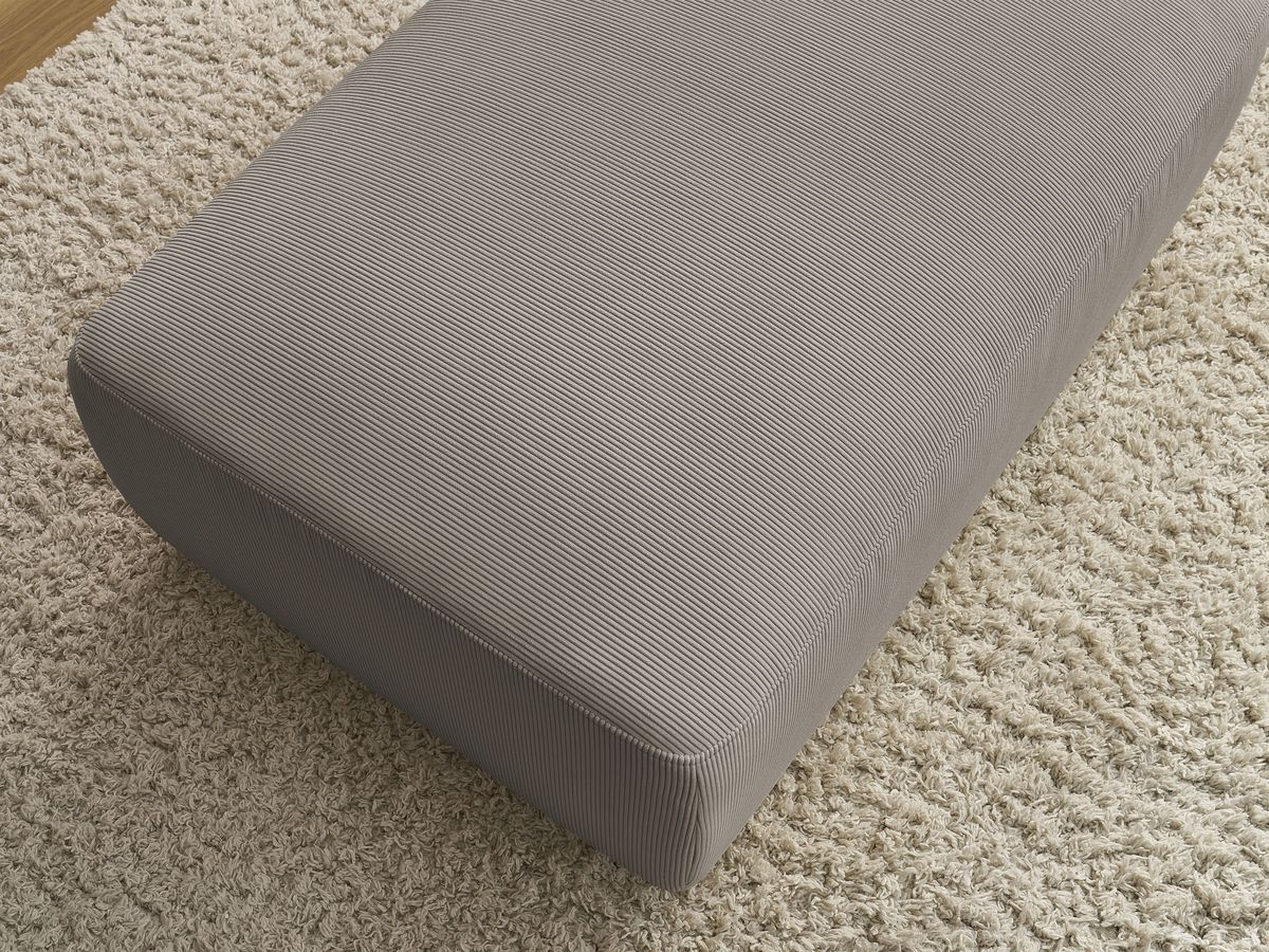 Pouf SIDONIE velours côtelé