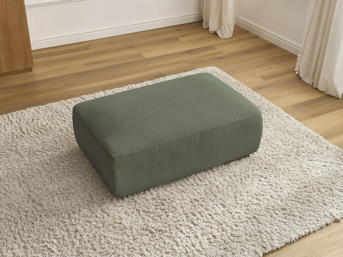 Pouf SIDONIE velours côtelé