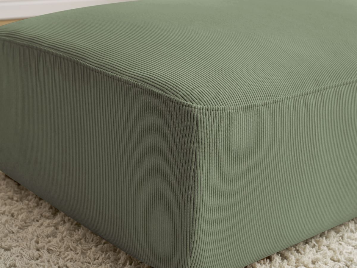 Pouf SIDONIE velours côtelé