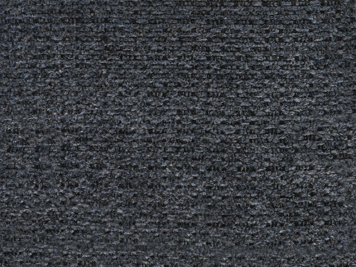 Canapé d'angle fixe EVEREST tissu chiné - Orange - Angle droit - 10 coussins