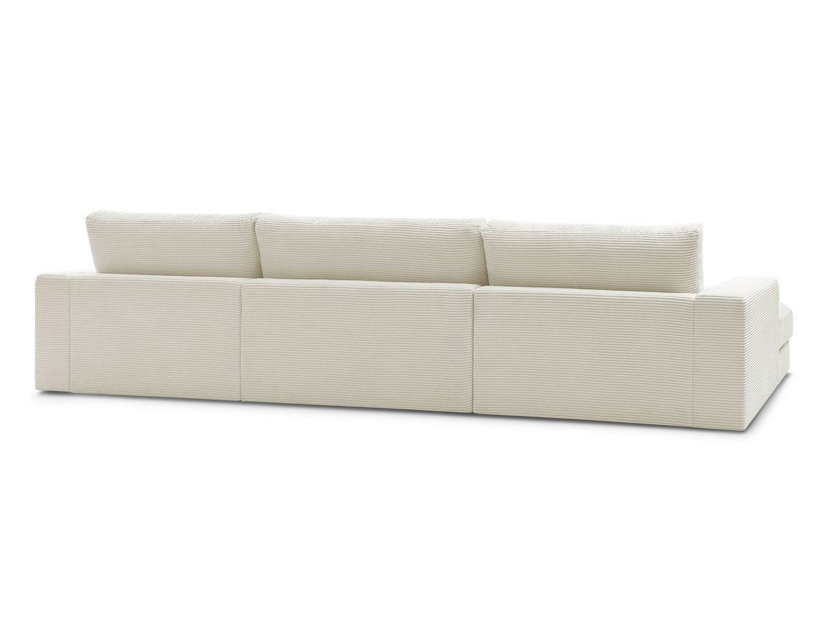 LEONARD vaste compacte panoramische bank in corduroy