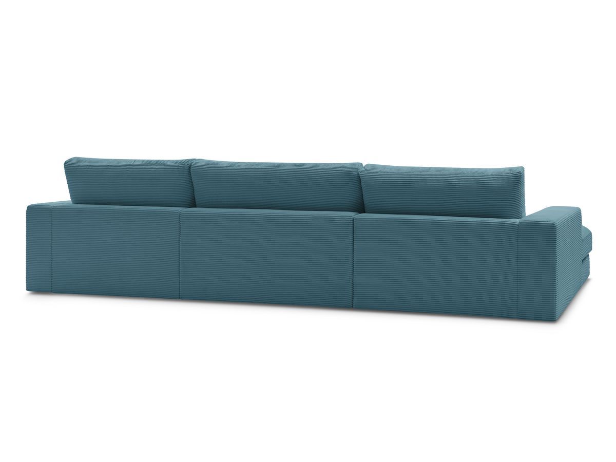 LEONARD vaste compacte panoramische bank in corduroy