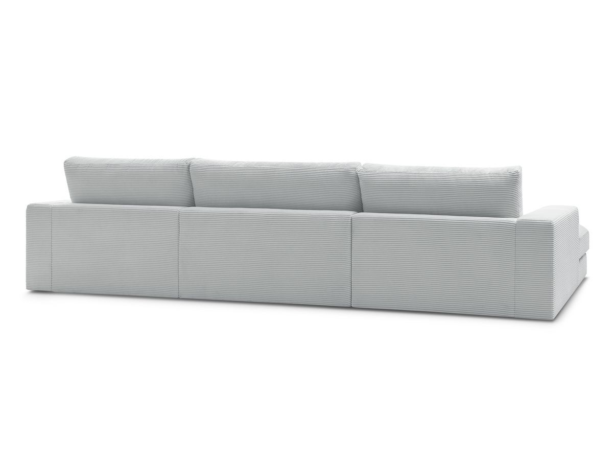 LEONARD vaste compacte panoramische bank in corduroy